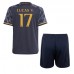 Real Madrid Lucas Vazquez #17 Dětské Oblečení Venkovní Dres 2023-24 Krátkým Rukávem (+ trenýrky)